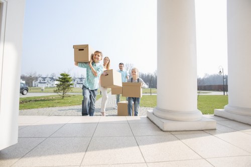 Office removals team planning a Richmond business relocation
