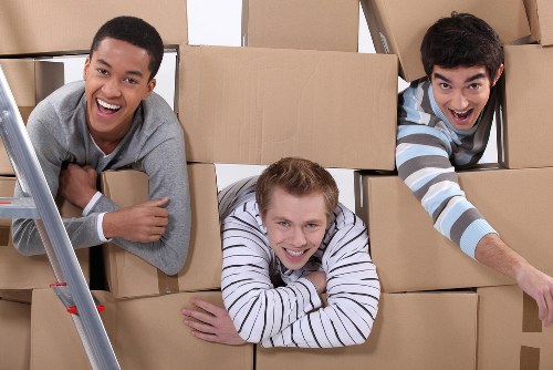 Loading furniture for a Richmond home move