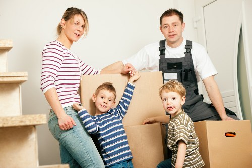 Protective wrapping and careful handling of household items
