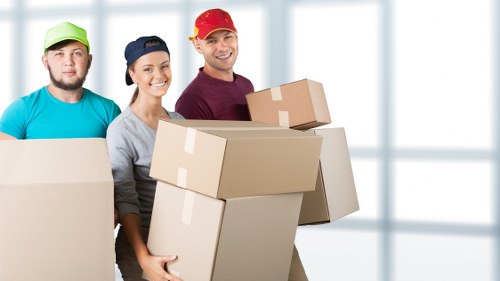 Commercial furniture pick-up for an office in Richmond