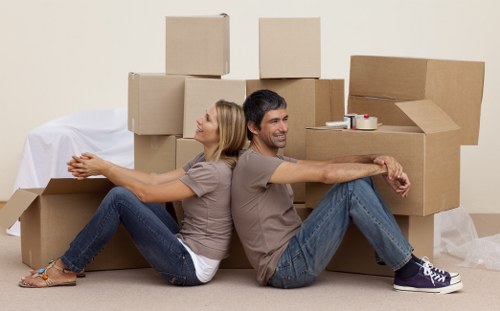 Local office movers handling equipment and furniture in Richmond