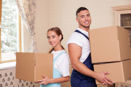 Local van removal service helping with furniture transport in Richmond